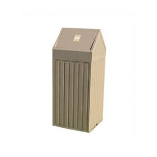 Eagle One Swing Top 15   22 Gallon New England Trash Receptacle T186L Size 2