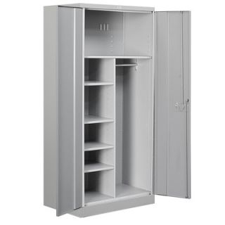 Salsbury Industries 36 Heavy Duty Storage Combination Wardrobe Cabinet 8274 