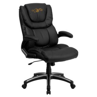 FlashFurniture Personalized High Back Leather Executive Office Chair BT 9896H