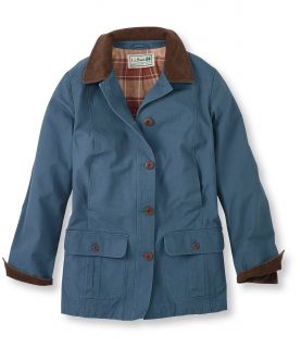Adirondack Barn Coat, Flannel Lined Misses Petite