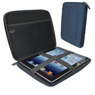 iGadgitz Blue EVA Travel Hard Case Cover Sleeve for Apple iPad 2, 3, 4 with Retina Display & New Apple iPad Air (launched October 2013) 16GB 32GB 64GB 128GB Wi Fi & Cellular Computers & Accessories