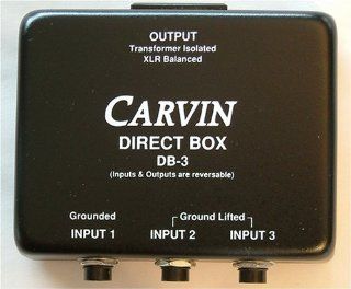 Carvin DB 3 Direct Box Musical Instruments