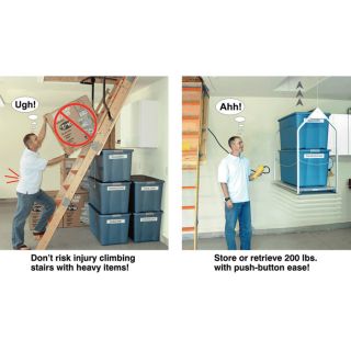 Versa Lift Storage Lift — 8–11ft. Lift, Model# 24F  Garage   Attic Storage Systems