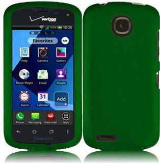 For Pantech Marauder ADR910L Hard Cover Case Dark Green Accessory Cell Phones & Accessories
