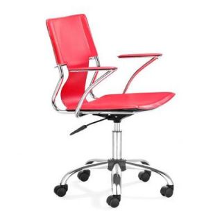 dCOR design High Back Trafico Office Chair 205181 Finish Red