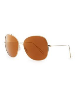 Isabel Marant par Oliver Peoples Daria 62 Oversized Sunglasses, Light