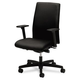 HON Ignition Series Mid Back Office Chair HONIWM3AHUNT69T Upholstery Black