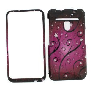 VERIZON LG REVOLUTION VS910 PINK SWIRLS HARD PROTECTOR SNAP ON COVER CASE Cell Phones & Accessories