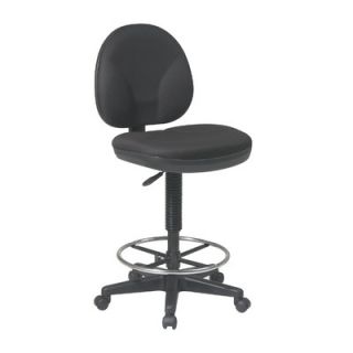 Office Star Height Adjustable Drafting Chair with Footrest DC550 (special order)