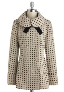 Tulle Clothing Dots Life Coat  Mod Retro Vintage Coats