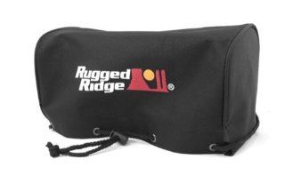 Rugged Ridge 15102.03 Black UTV Winch Cover Automotive