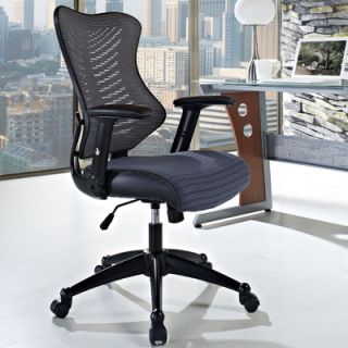 Modway Clutch Mid Back Mesh Office Chair EEI 209 Color Gray