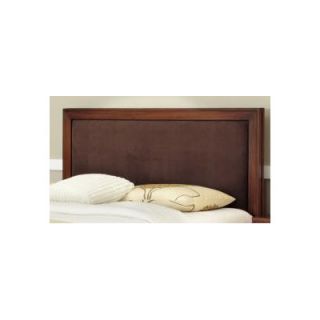 Home Styles Duet Queen Panel Headboard in Brown Leather 5546 501C