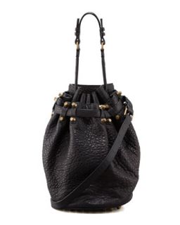 Diego Bucket Bag, Black/Rose Golden   Alexander Wang
