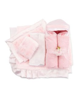 Burp Cloth Set, Pink   Swankie Blankie