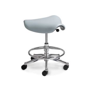 Humanscale Height Adjustable Saddle Seat with Casters F300