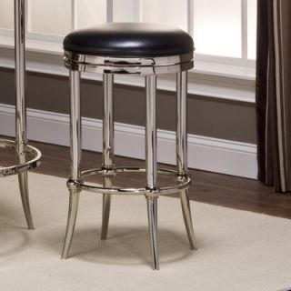 Hillsdale Cadman 30 Swivel Bar Stool  HF8213 Seat Finish Black, Frame Finis