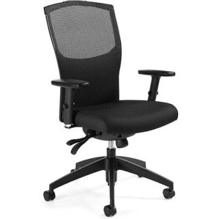 Global Total Office Alero Mid Back Pneumatic Multi Office Chair with Arms 196