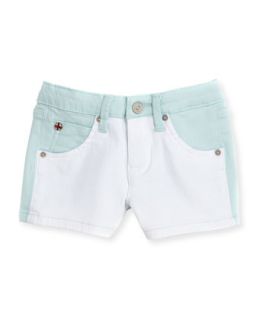 Vice Versa Denim Shorts, Blue, Girls 8 10   Hudson