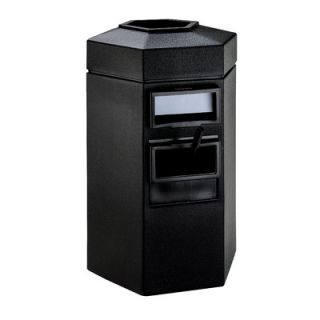 Commercial Zone 35 Gallon Large Island Convenience Center in Black 755201