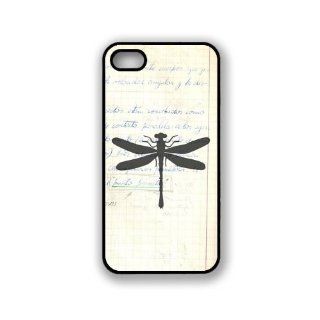 Vintage Paper Dragonfly iphone 5s Case Fits iphone 5s  Designer TPU Case Verizon AT&T Sprint Cell Phones & Accessories