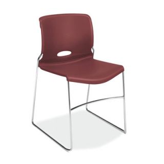 HON Olson 4040 Series Polymer Stacking Chair HON4041 Seat Finish Mulberry