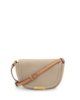 Softy Saddle Crossbody Bag, Creme   MARC by Marc Jacobs