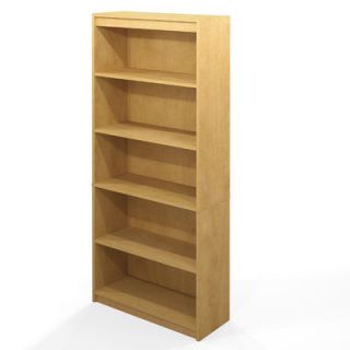 Bestar Accessories 72 Bookcase 65715 Finish Secret Maple