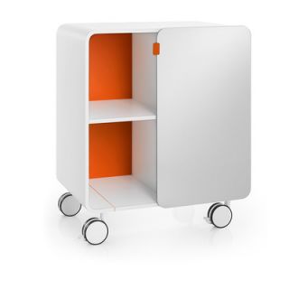 WS Bath Collections Linea 23.8 Bej Storage Unit Bej 8030 Color White / Orange