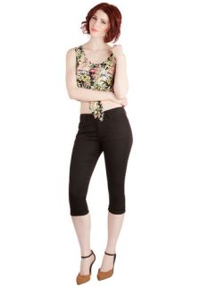 Right on Cue Pants in Black  Mod Retro Vintage Pants