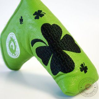 CustomShop_C911 Golf Putter Headcover fits Scotty Cameron / Ping Shamrock [Lime/Green]  Sports Fan Golf Club Head Covers  Sports & Outdoors