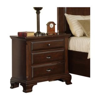 Greystone Grant 3 Drawer Nightstand CN600NS