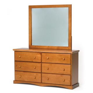 Chelsea Home 6 Drawer Dresser with Mirror 3641160 41170