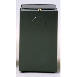 Witt Modified Series 24 Gallon Top Entry Secure Document Receptacle 24MSR Fin