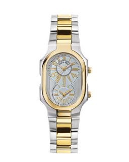 Mens Signature Two Tone Watch on Interchangeable Stainless Steel Bracelet  