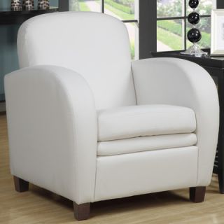 Monarch Specialties Inc. Faux Leather Chair I 8037 / I 8039 Color White