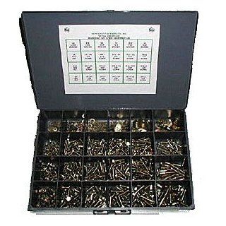 Hex Bolt (Hex Cap Screw), Hex Nut, Flat Washer and Lock Washer Assortment Grade 8, 1025 Pieces Hardware Nut And Bolt Sets