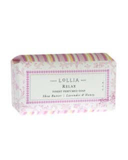 Relax Shea Butter Soap   Lollia