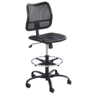 Safco Products Vue Series Mesh Extended Height Chair, Vinyl Seat 3395BV