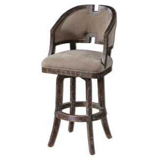 Uttermost Onora 30.5 Weathered Bar Stool 23154