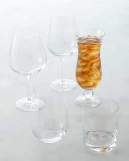 Four Classic White Wine Glasses