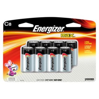 Energizer Max C Batteries 8 pk.