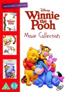 Winnie the Pooh Movie Collection (Winnie the Pooh The Movie / The Tigger Movie / Poohs Heffalump Movie)      DVD