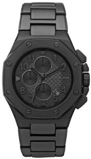 Michael Kors Men's Black Ion Plated Stainless Steel Knox Chronograph Quartz Black Dial MK8198 Michael Kors Watches