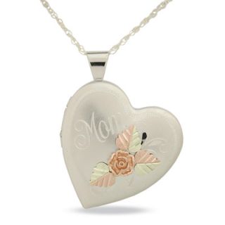 mom heart locket in sterling silver orig $ 149 00 109 99 add