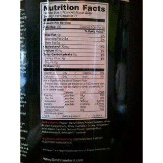 Optimum Nutrition   100% Whey Gold Chocolate, 5 lb powder Health & Personal Care