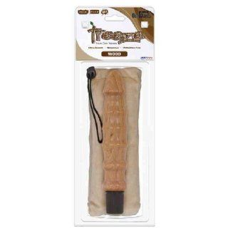 Glow Industries Treeze Wood Wave Waterproof Vibrator With Padded Pouch, Oak Health & Personal Care