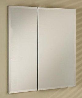 Broadway Double Door Medicine Cabinet w 3 Adjustable Shelves & 3 Mirror Design (30 in. W x 30 in. H)  