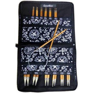 ChiaoGoo Spin Interchangeable Knitting Needle Set Complete Size US 2 (2.75mm)   Size US 15 (10mm) 2500 C