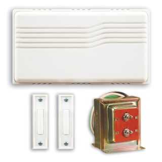 Utilitech White Doorbell Kit